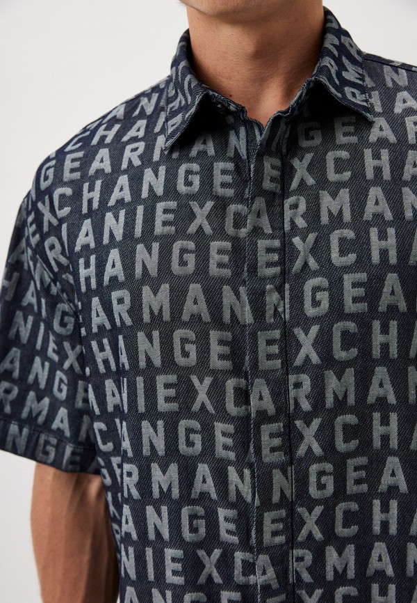 Рубашка Armani Exchange, цвет: синий, RTLADL830001 — купить в интернет ...