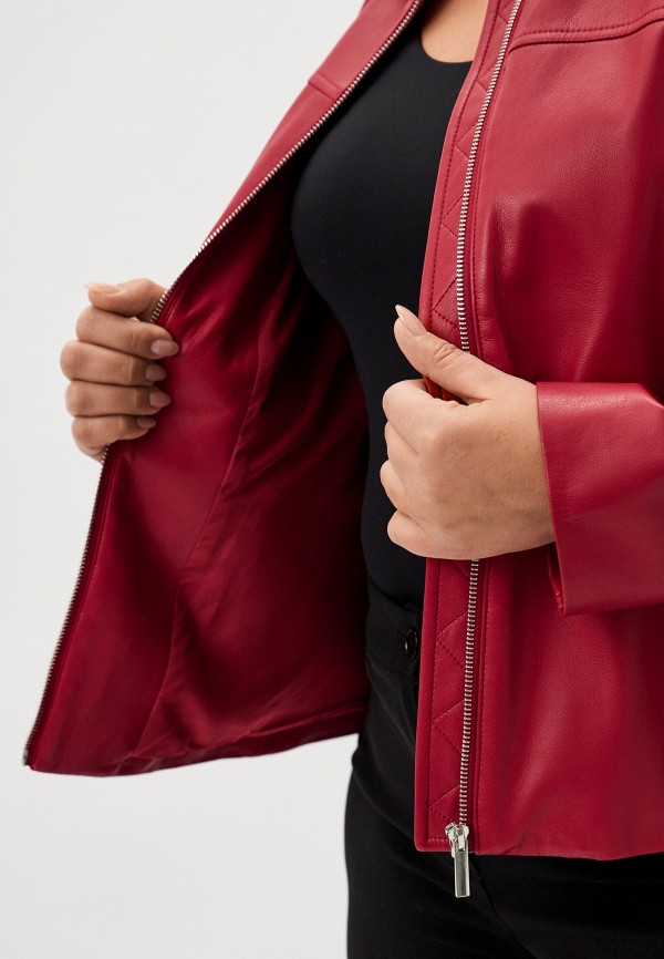 Persona by Marina Rinaldi Куртка кожаная - ELODIA - фото 4