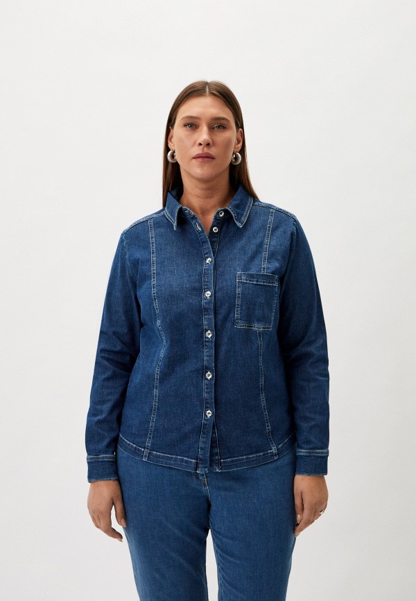Persona by Marina Rinaldi Рубашка джинсовая - DAZZY - фото 1