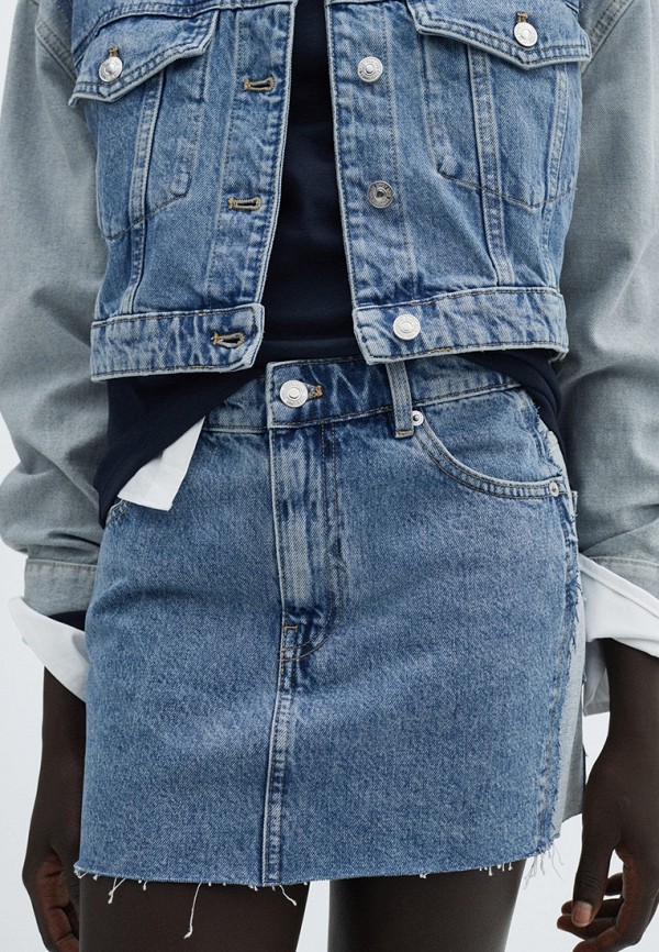 Mango Юбка джинсовая - OLIVIA - фото 4