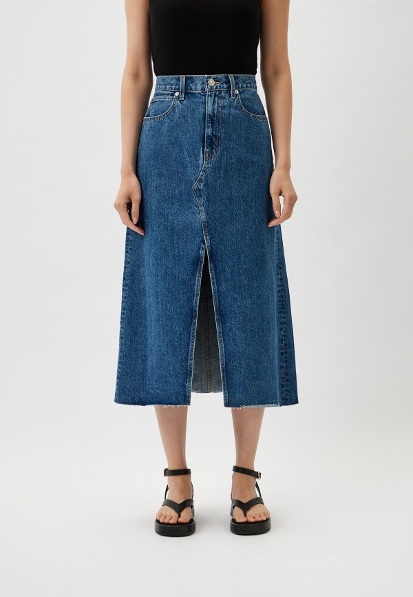 Slvrlake Юбка джинсовая - фото 1