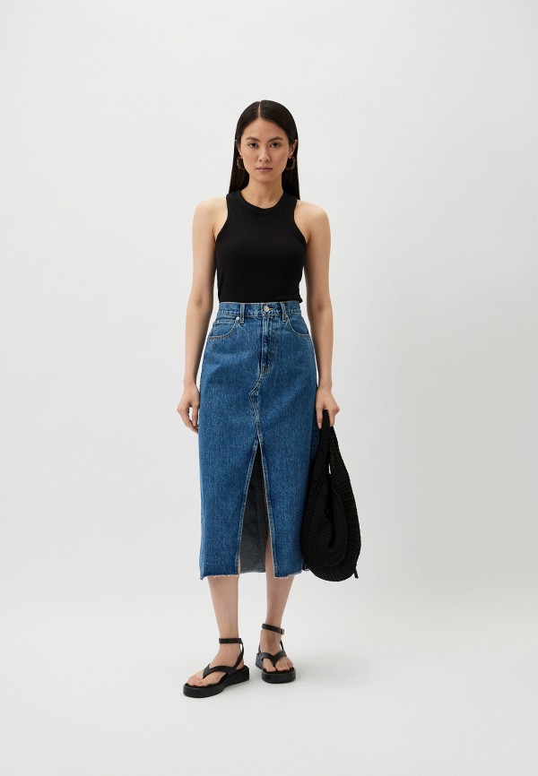 Slvrlake Юбка джинсовая - фото 2