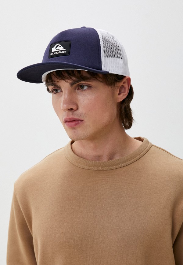 Бейсболка Quiksilver OMNIPOTENT HDWR BQY0, цвет: синий, RTLADM276701 ...