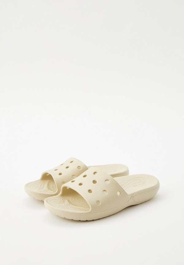 Сланцы Crocs Classic, цвет: бежевый, RTLADM289502 — купить в интернет ...