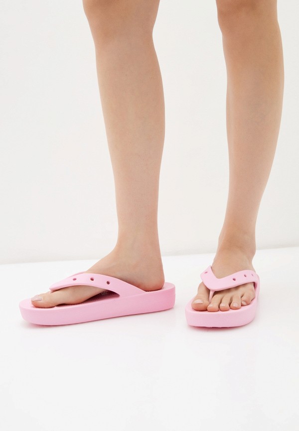 Сланцы Crocs Classic, цвет: розовый, RTLADM292101 — купить в интернет ...