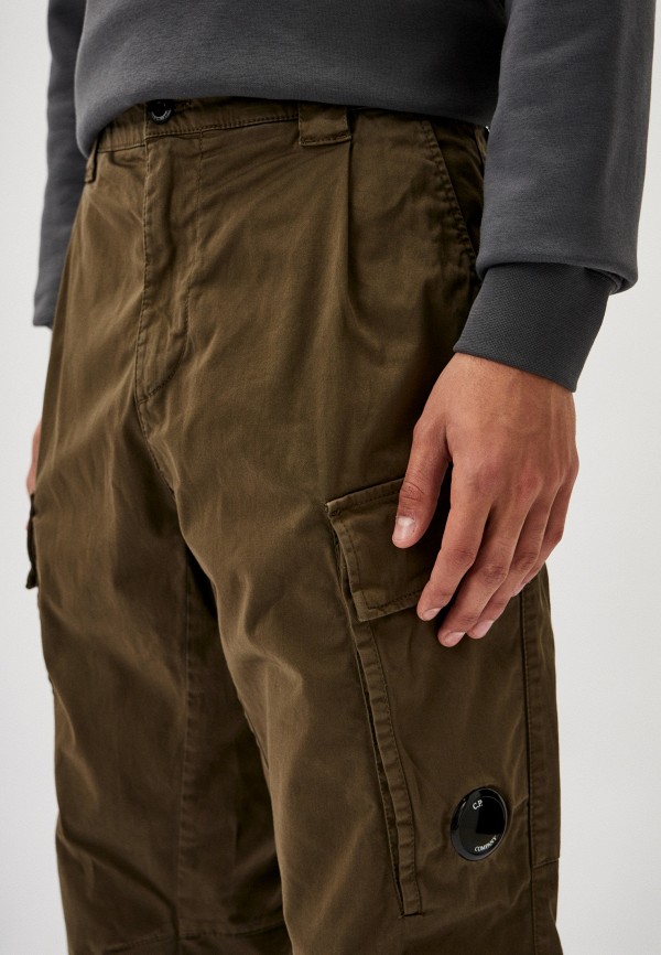 C.P. Company Брюки - Stretch Sateen Loose Cargo - фото 4