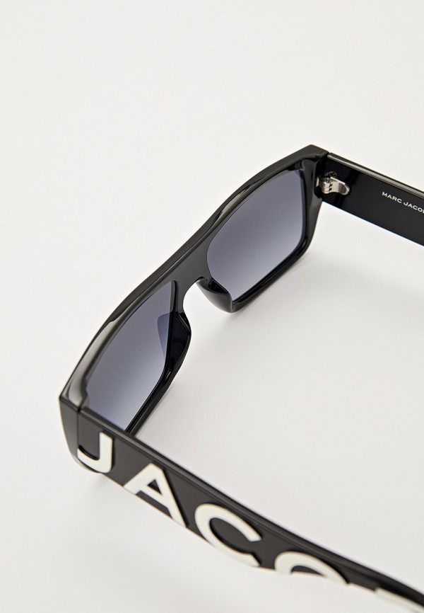 Очки солнцезащитные Marc Jacobs MARC LOGO 096/S 80S, цвет: черный ...