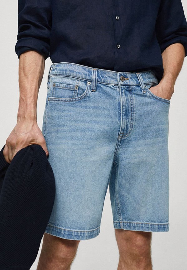 Mango Man Шорты джинсовые - JAROD - фото 4