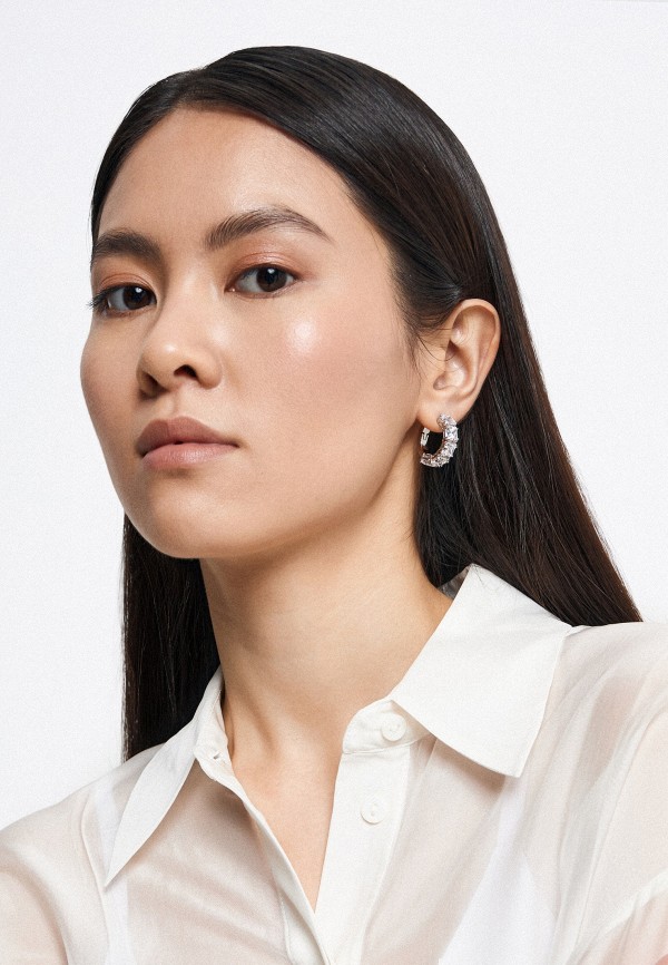 Swarovski® Клипсы - с гальваническим покрытием из золота, рутения и родия Millenia - фото 6