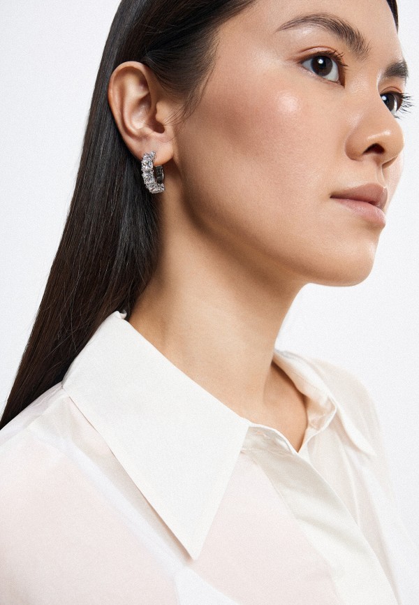 Swarovski® Клипсы - с гальваническим покрытием из золота, рутения и родия Millenia - фото 5