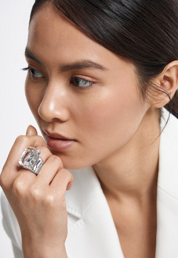 Swarovski® Кольцо - Lucent, с гальваническим покрытием из золота, рутения, родия - фото 6
