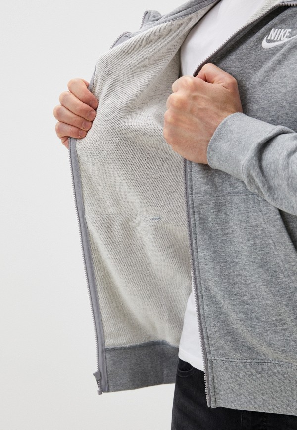 Nike Толстовка - M NSW CLUB HOODIE FZ FT - фото 4