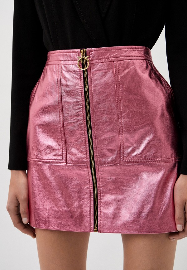 Юбка Pinko, цвет: розовый, RTLADM713201 — купить в интернет-магазине Lamoda