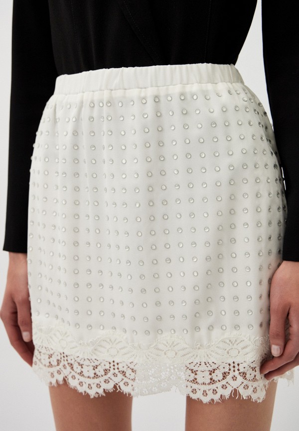 Юбка Pinko, цвет: белый, RTLADM719401 — купить в интернет-магазине Lamoda