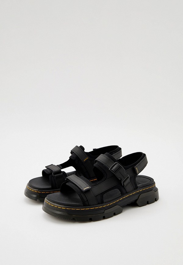 Dr. Martens Сандалии - Forster Black Polyrip Stop & Black Element & Black Webbing (Cd-117) - фото 3