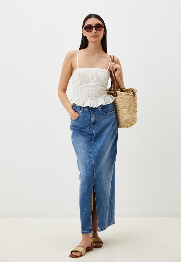 Ichi Юбка джинсовая - фото 2