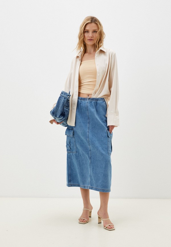 b.young Юбка джинсовая - фото 2