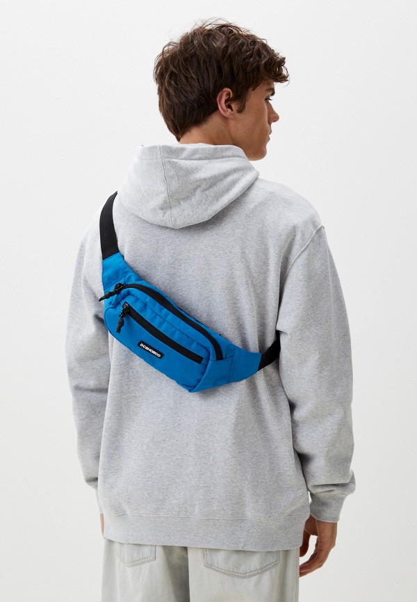 Сумка поясная DC Shoes TUSSLER 4 WTPK BNM0, цвет: синий, RTLADM958101 ...