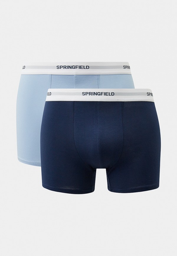 Трусы 2 шт. Springfield, цвет: голубой, RTLADM977401 — купить в ...
