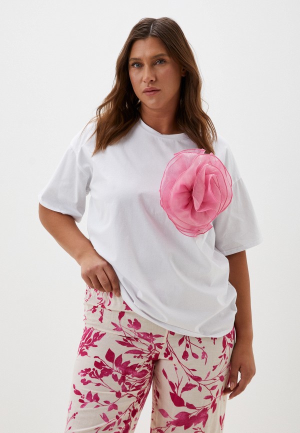 Francesca Peretti Футболка и брошь - фото 1