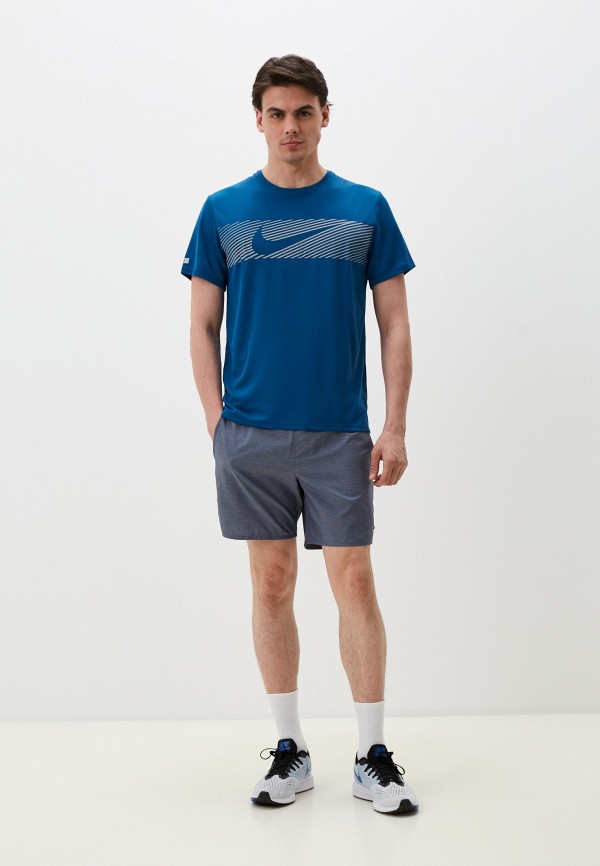 Nike Футболка спортивная - Nike Miler Flash Men's Dri-FIT UV S - фото 2