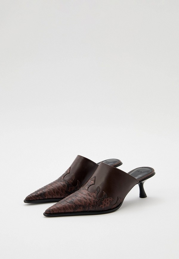 Mango Мюли - BROWN - фото 3