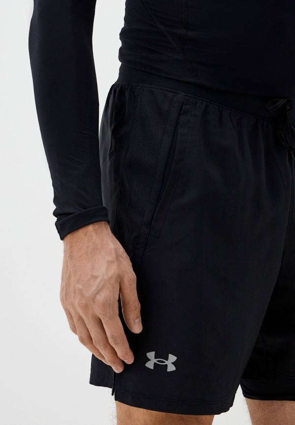 Шорты спортивные Under Armour UA LAUNCH 7 2-IN-1 SHORT, цвет: черный ...