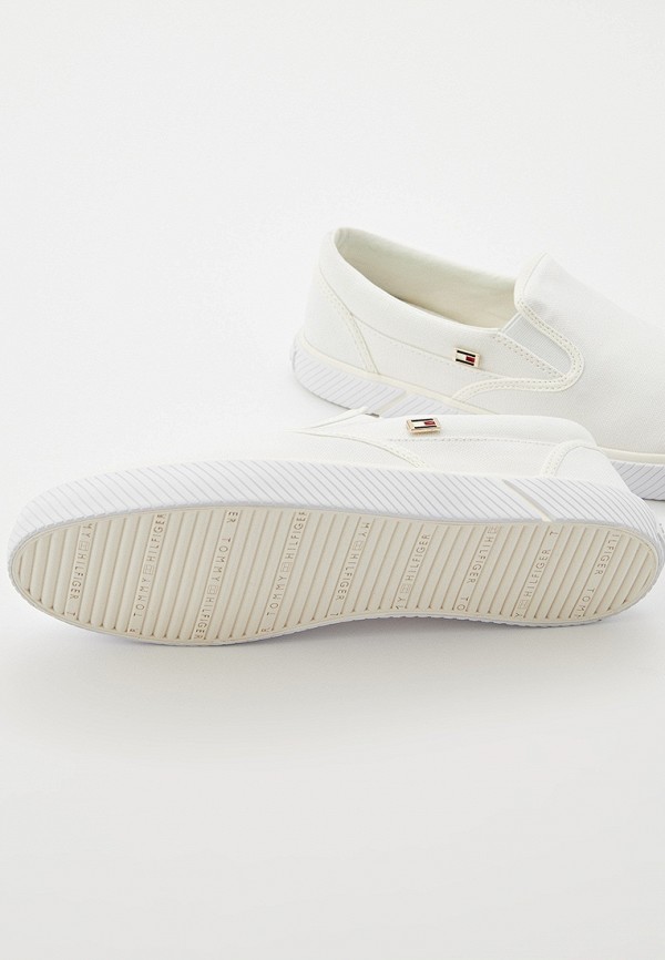 Слипоны Tommy Hilfiger, цвет: белый, RTLADN272401 — купить в интернет ...