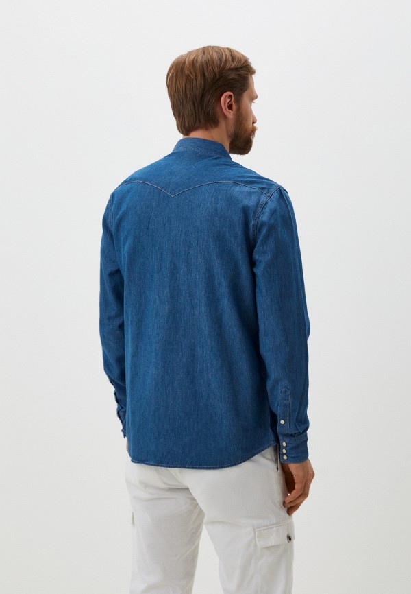 Рубашка джинсовая Wrangler REGULAR, цвет: голубой, RTLADN295401 ...