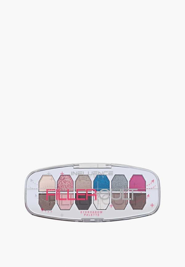 Influence Beauty Палетка теней для век - высокопигментированные, с мультифинишем - фото 2