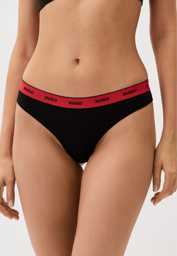 Hugo Трусы 3 шт. - TRIPLET THONG STRIPE - фото 1