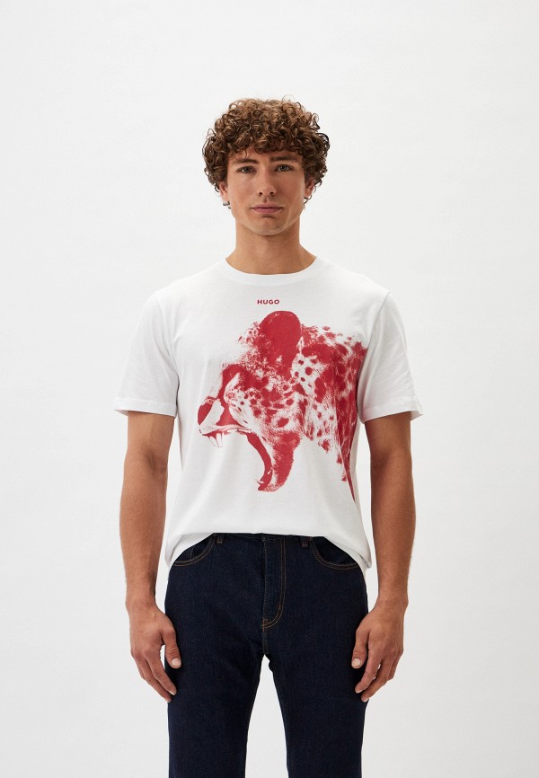 Футболка Hugo Dikobra, цвет: белый, RTLADN567401 — купить в интернет ...