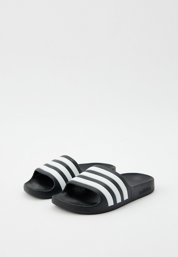 adidas Сланцы - ADILETTE AQUA K CBLACK/FTWWHT/CBLACK - фото 3