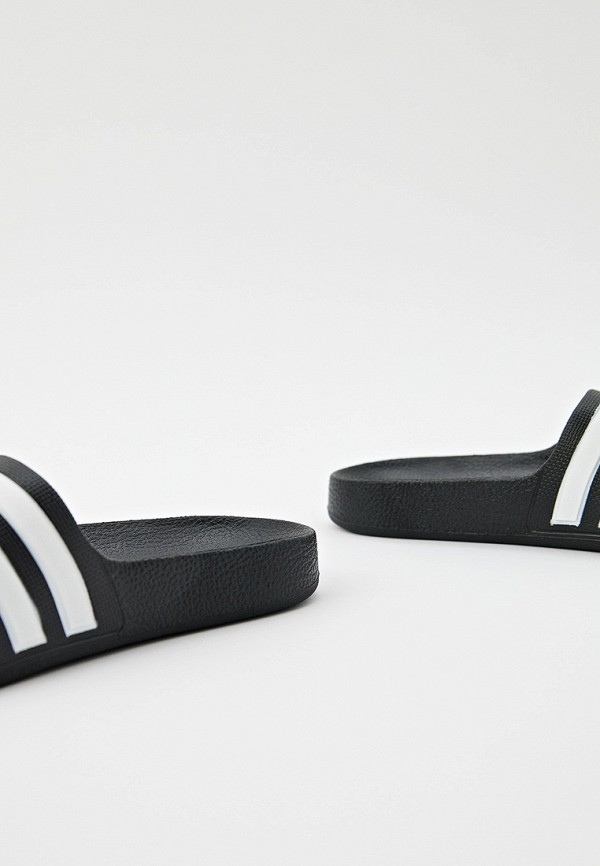 adidas Сланцы - ADILETTE AQUA K CBLACK/FTWWHT/CBLACK - фото 4