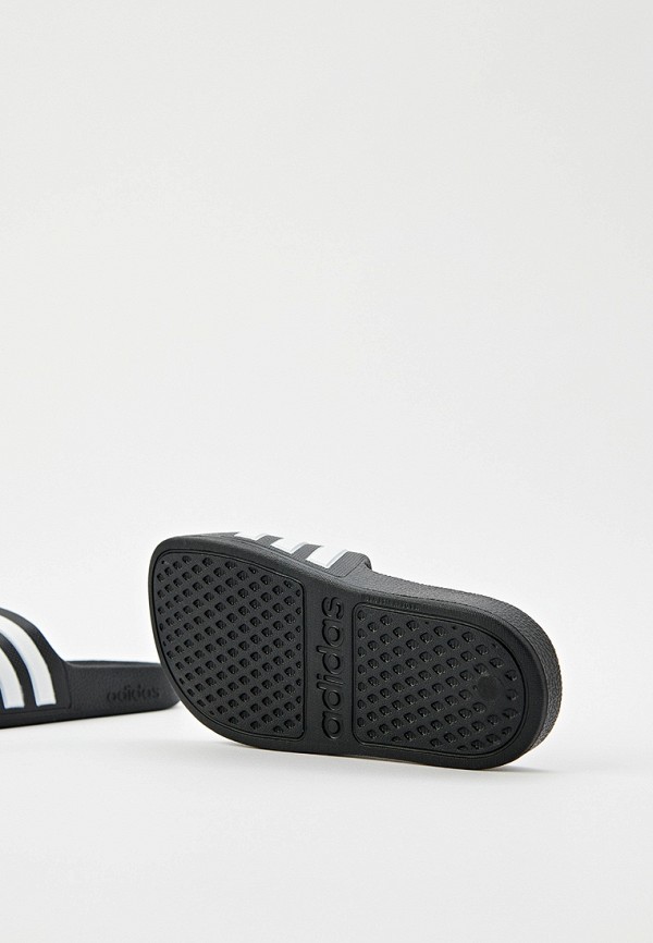 adidas Сланцы - ADILETTE AQUA K CBLACK/FTWWHT/CBLACK - фото 5