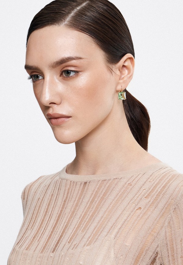 Swarovski® Серьги - Millenia, покрытие желтым золотом - фото 4