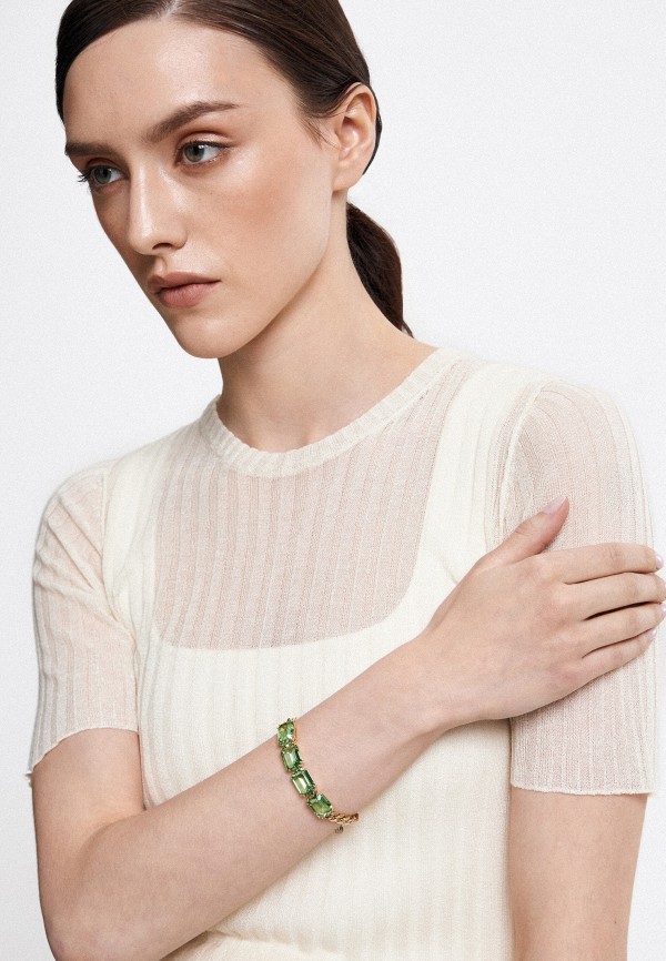 Swarovski® Браслет - Millenia, покрытие желтым золотом - фото 5