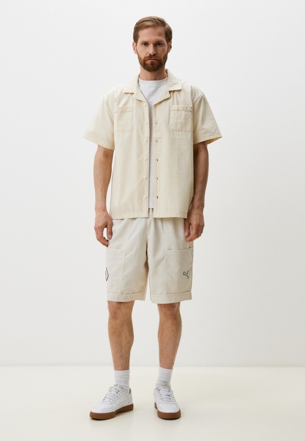 PUMA Рубашка - MMQ Seersucker Shirt - фото 2