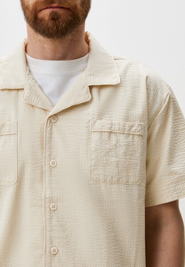 PUMA Рубашка - MMQ Seersucker Shirt - фото 4