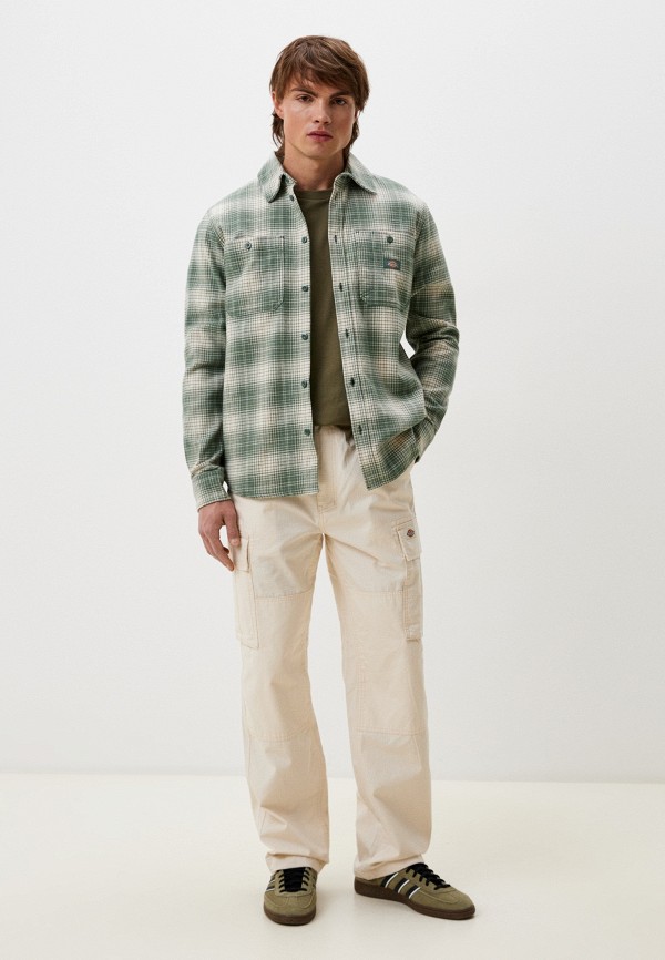 Рубашка Dickies EVANSVILLE, цвет: зеленый, RTLADN689401 — купить в ...