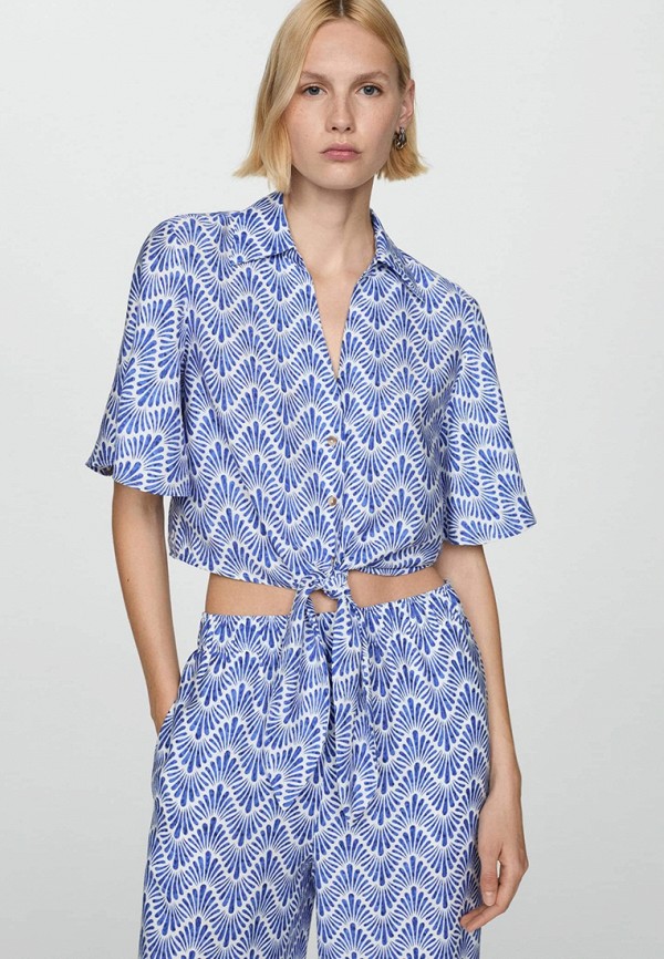 Mango Блуза - PLUM - фото 1