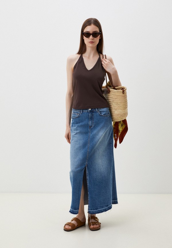 b.young Юбка джинсовая - фото 2