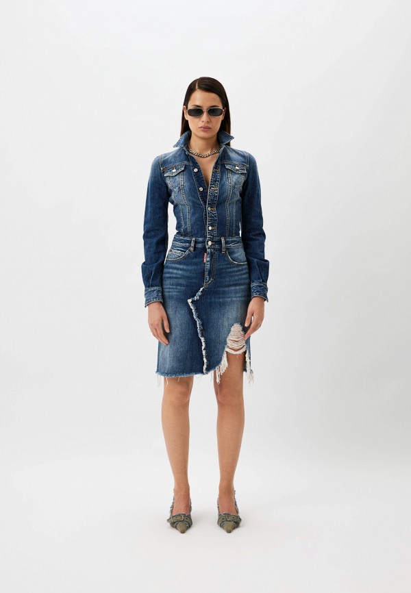 Dsquared2 Платье джинсовое - фото 1