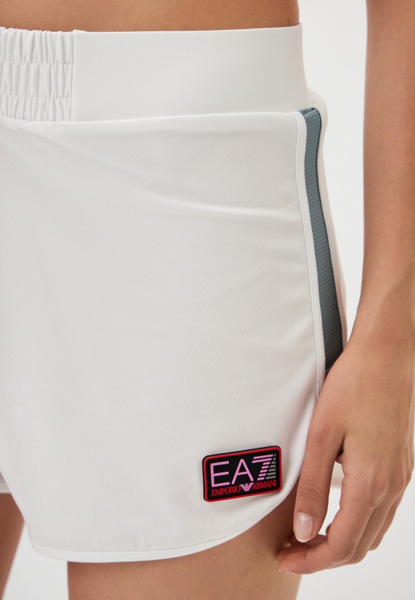 Шорты спортивные EA7 VENTUS 7 W, цвет: белый, RTLADN986101 — купить в ...