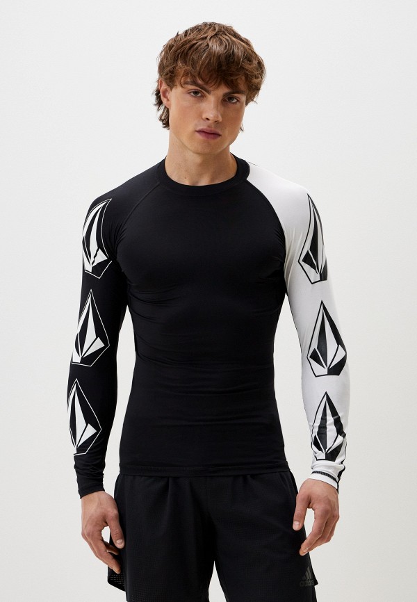 Гидрофутболка Volcom SURF VITALS J ROBINSON LS, цвет: черный ...