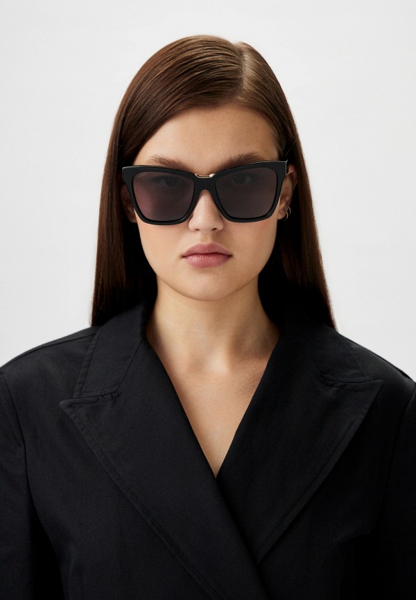Очки солнцезащитные Max Mara MM 0089 01A, цвет: черный, RTLADO174301 ...
