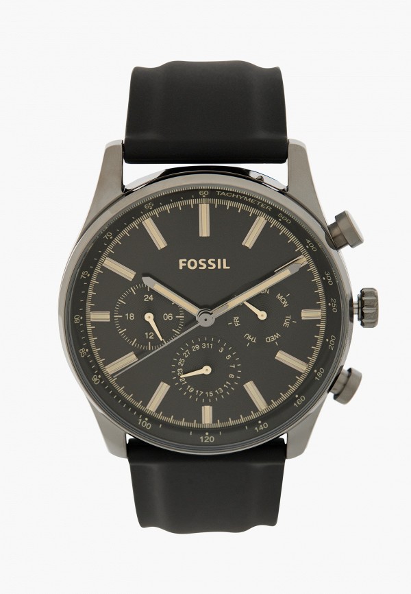 Fossil black hot sale