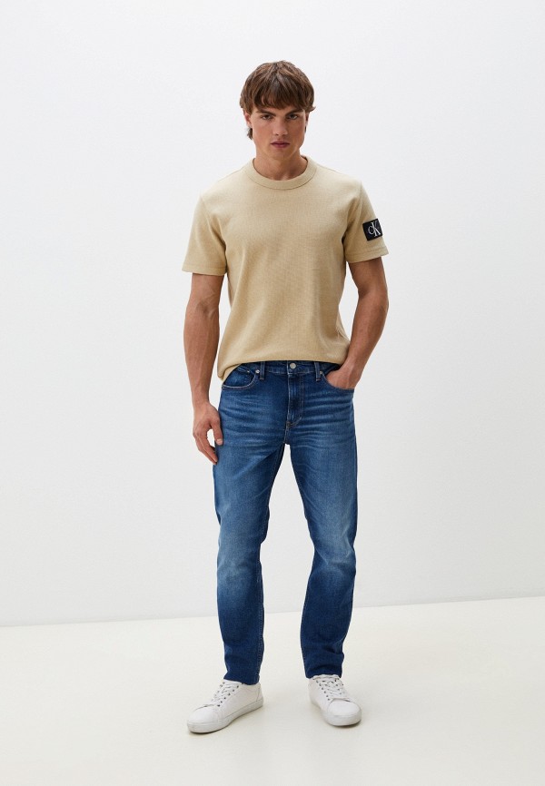 Джинсы Calvin Klein Jeans SLIM TAPER, цвет: синий, RTLADO240201 ...