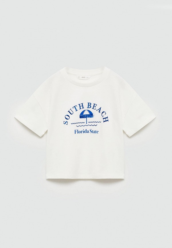 Mango Kids Футболка - SOUTH - фото 3