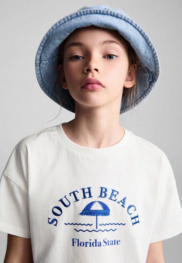 Mango Kids Футболка - SOUTH - фото 5